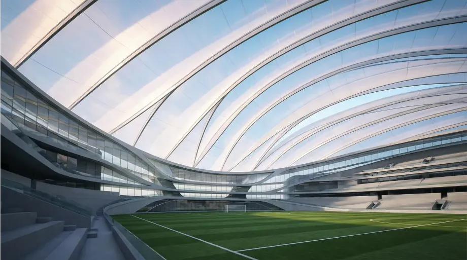 SoFi Stadium in Inglewood bei Los Angeles, WM 2026 Spielort